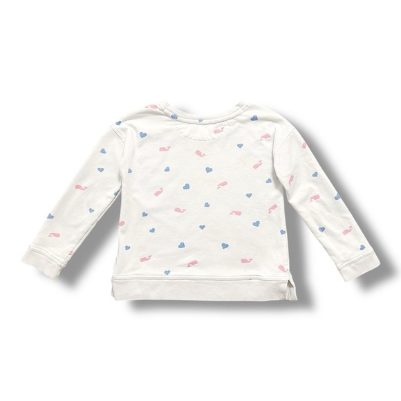 Vineyard Vines | Girl’s Valentine Sweatshirt (S) 🐳💗 - Picture 3 of 4